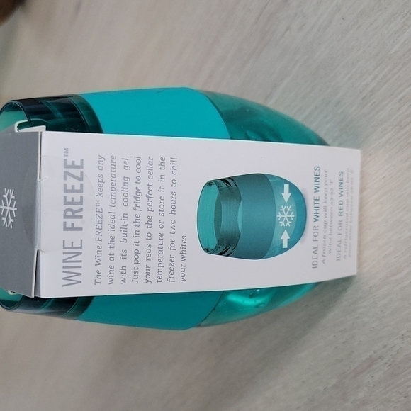 Host Wine Freeze Cooling Cup NWT - Picture 5 of 8